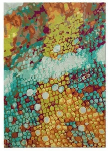 De Dimora Прямоугольный шерстяной коврик ручной работы Timeless