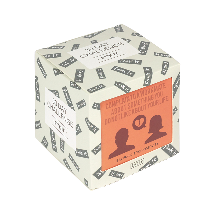 DYCHALFUE Игра «30 дней» f**k it Doiy 