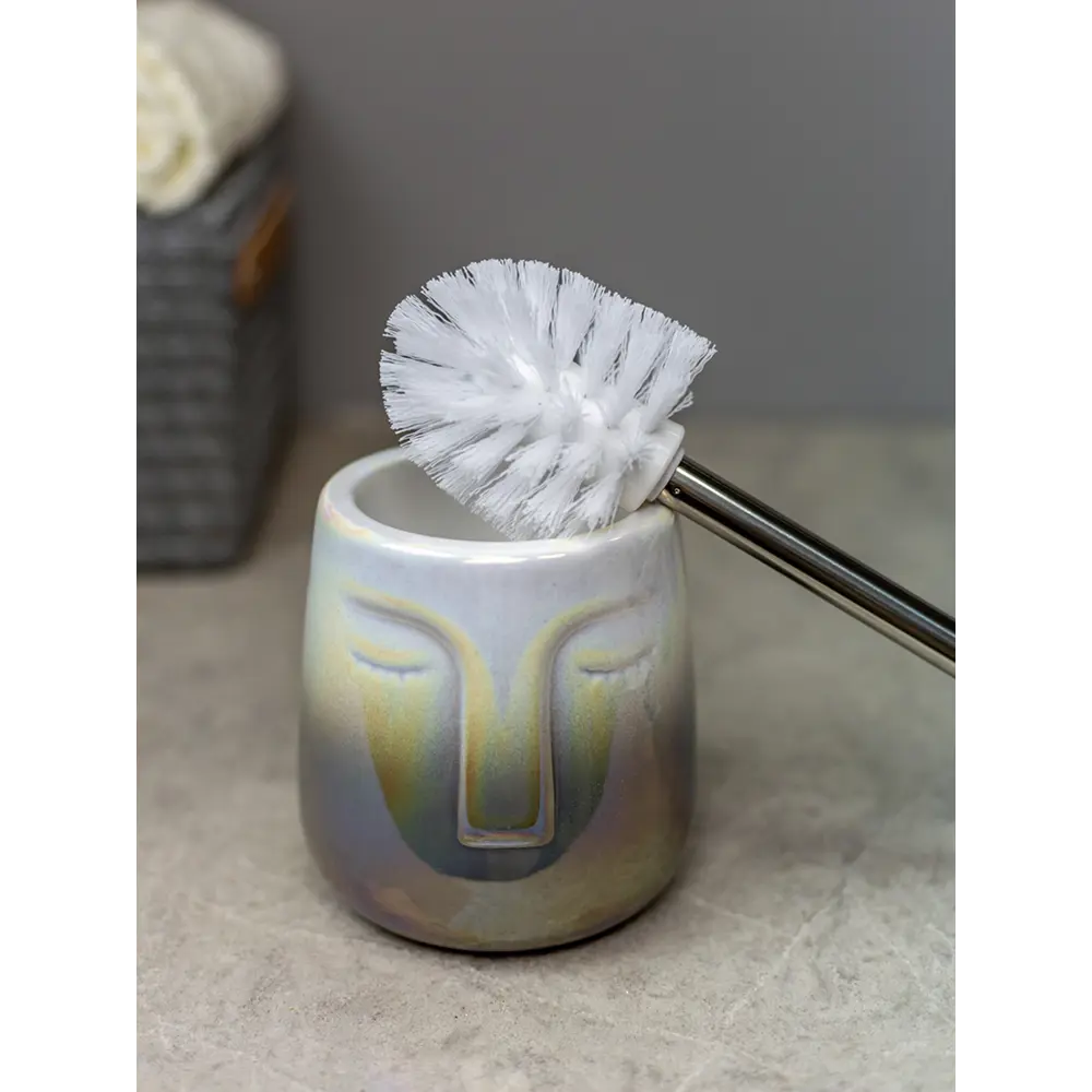 BATH PLUS Belle - элегантный ершик для унитаза в перламутровом светло-сером цвете 88378731 STLM-0077640 - Вид №2