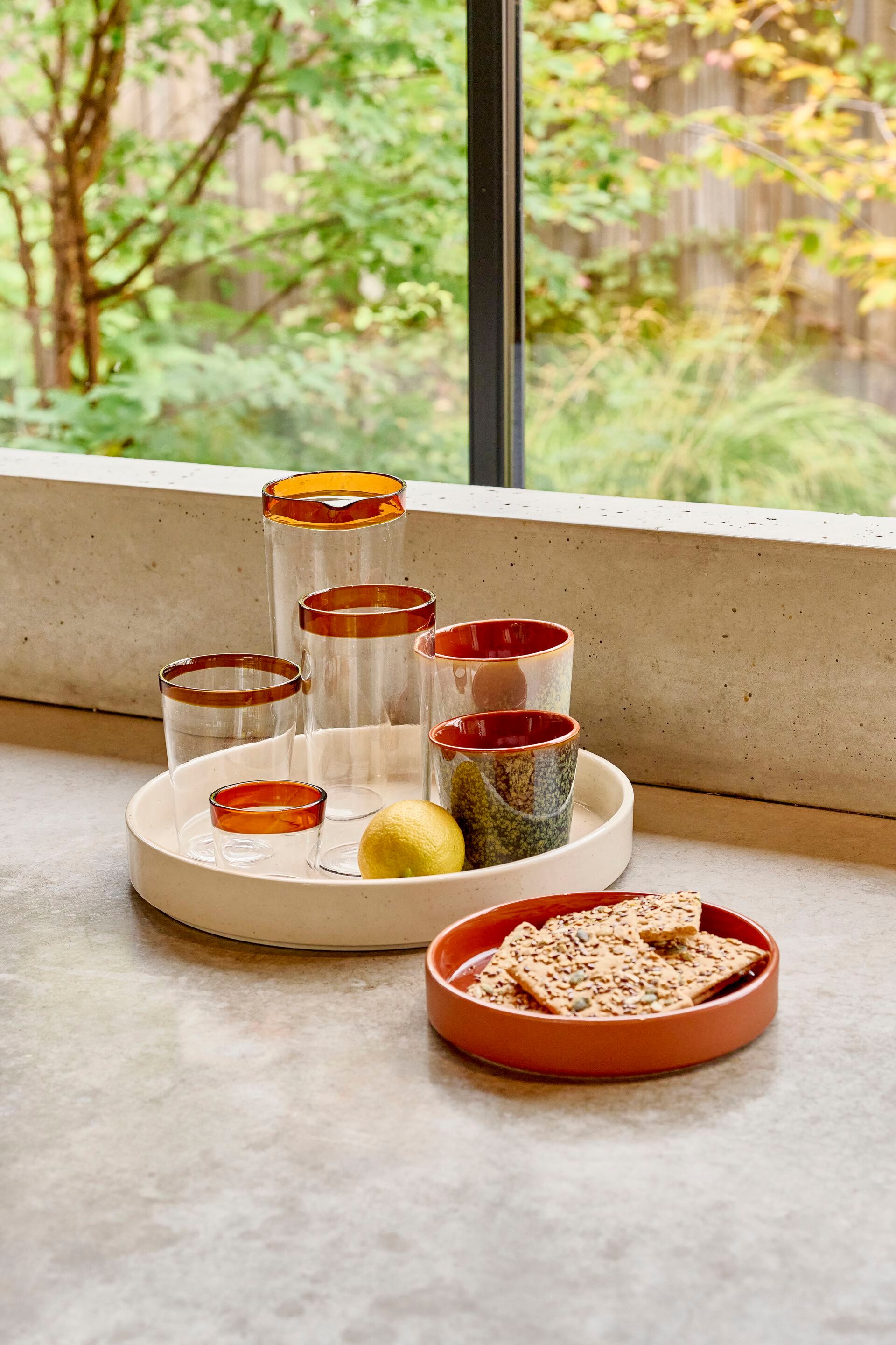 Фарфоровый стакан для воды POMAX Rasa ARCH-00084564 - Вид №2