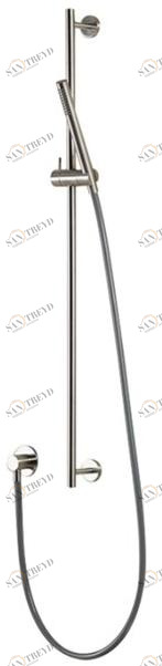 GUGLIELMI Направляющая из нержавеющей стали с ручным душем Novo inox Fiad80822