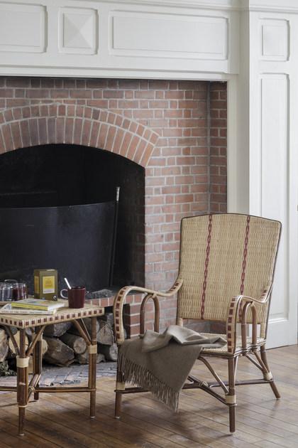 Kok Maison Квадратный журнальный столик из ротанга Bagatelle V30 - Вид №2