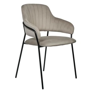 90513029 Стул Bradex home Palermo 56x81.5x57.5 см сталь цвет латте STLM-1366631