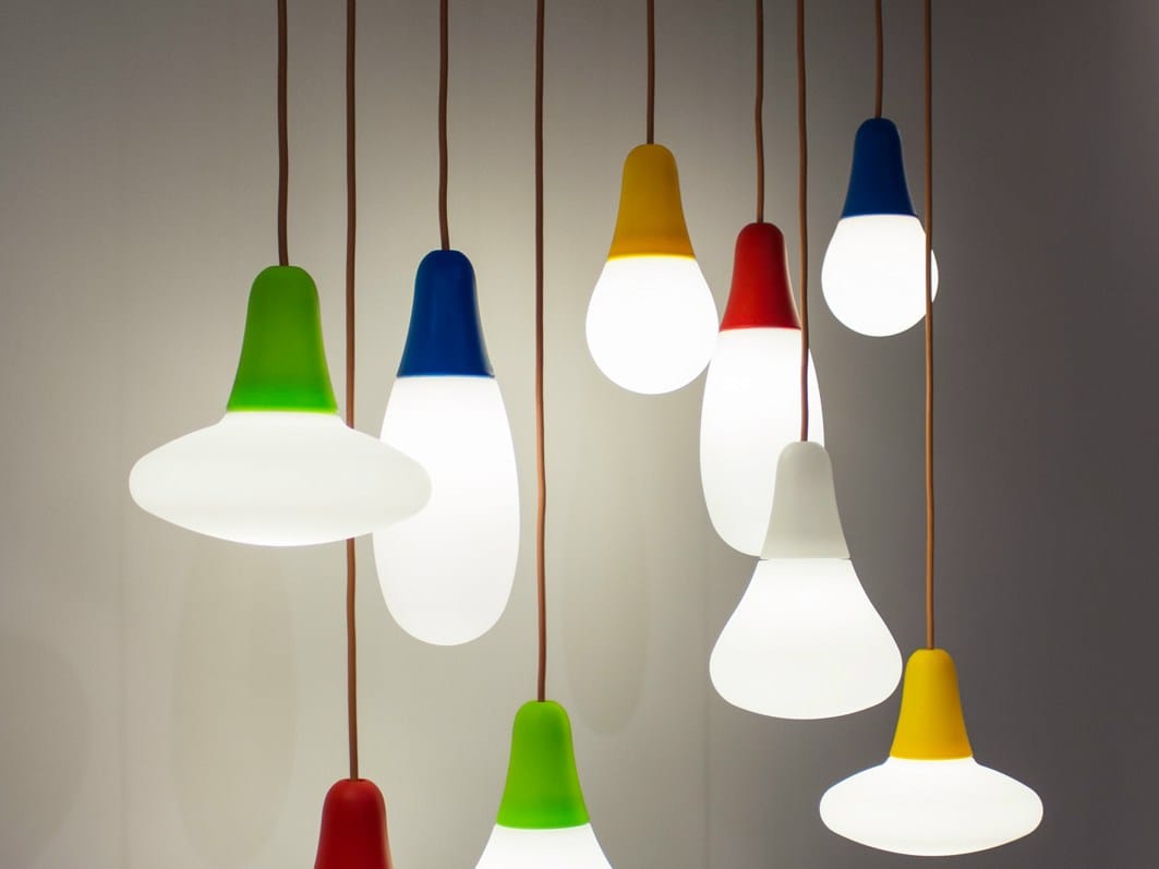 Подвесной светильник из полиэтилена Martinelli Luce CIULIFRULI ARCH-00087790 - Вид №1