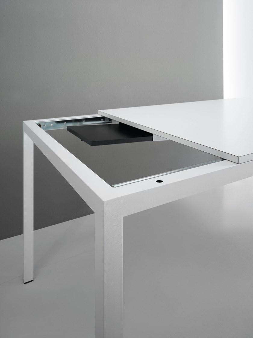 De Rosso Прямоугольный раздвижной стол со столешницей из hpl Square sun-id-1473120 - Вид №3