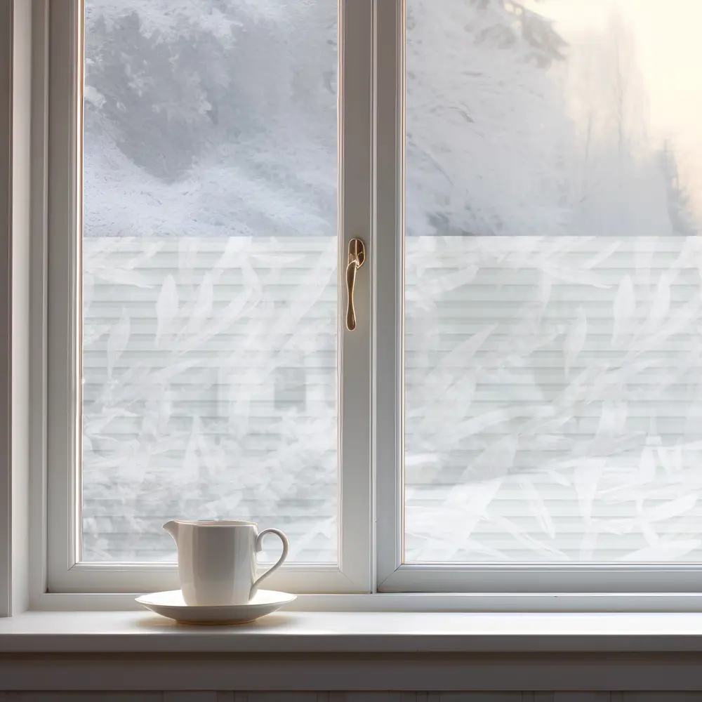 INSPIRE Витражная пленка с листьями для декора интерьера 89021023 STLM-1571467 - Вид №1