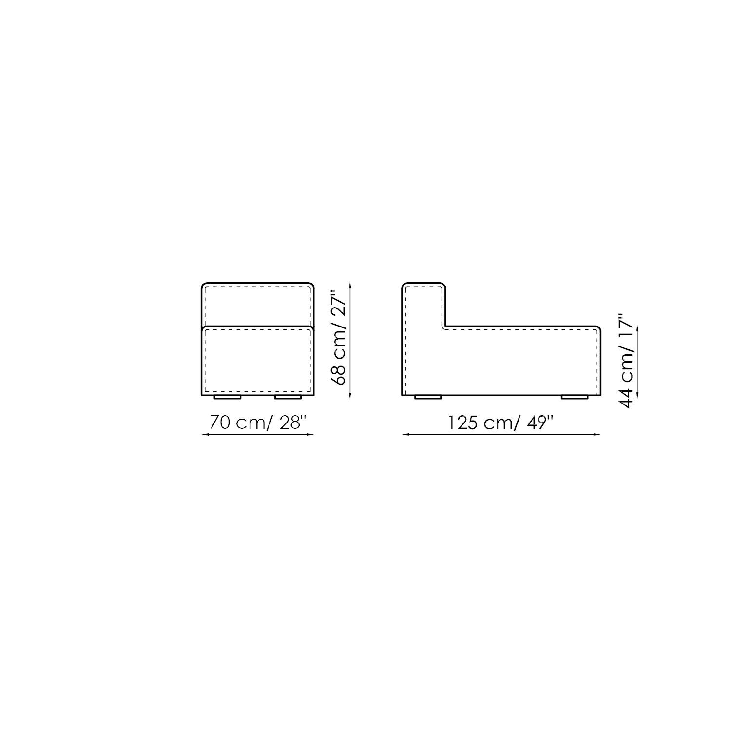 Модульный тканевый диван BONALDO арахис ARCH-00098902 - Вид №39