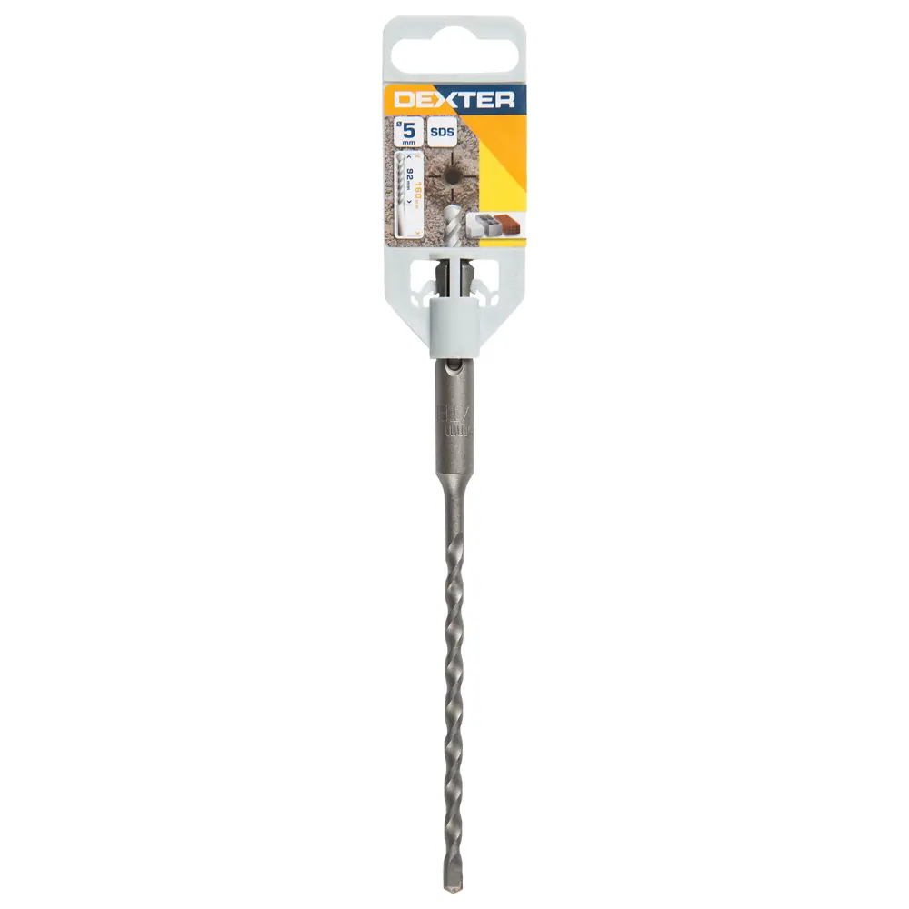 Бур по бетону SDS-plus 5х92х160 мм Dexter FD-A0104 16659889 STLM-2205165  - Вид №2