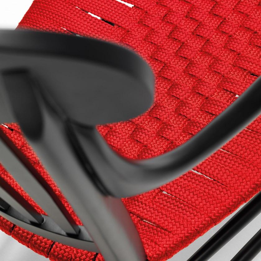 EPÒNIMO Кресло из вишневого дерева с подлокотниками  He001  - Вид №4