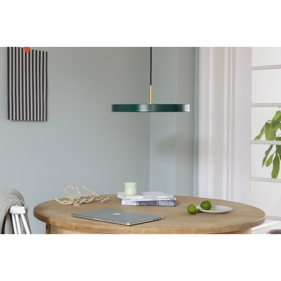 Светильник потолочный 43 см зеленый Asteria Anthracite 2153 UMAGE ДИЗАЙНЕРСКИЕ 00-3880790 Зеленый  - Вид №4