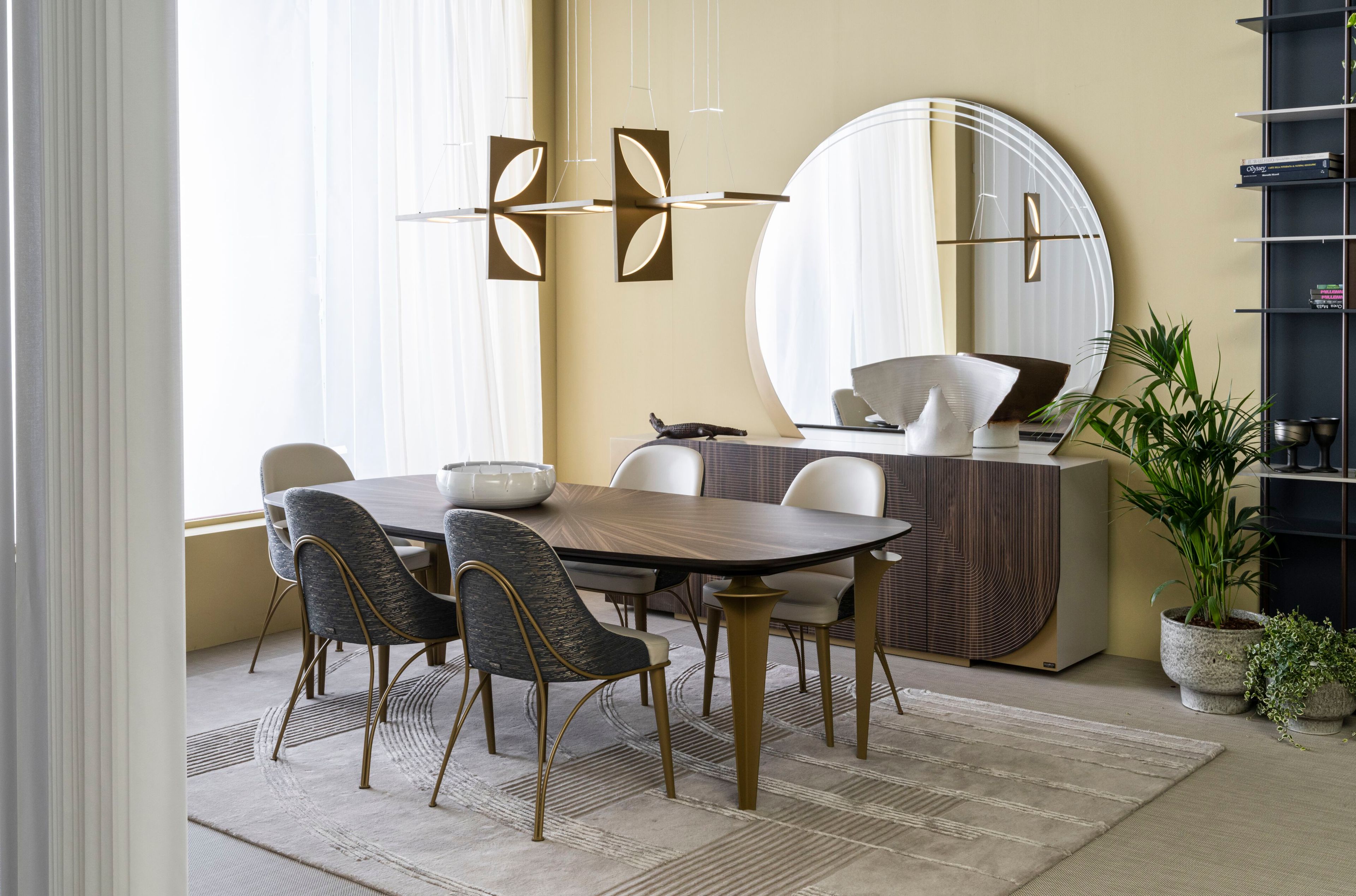 Настенное круглое зеркало Bizzotto Italia ARCH-00037893 - Вид №1