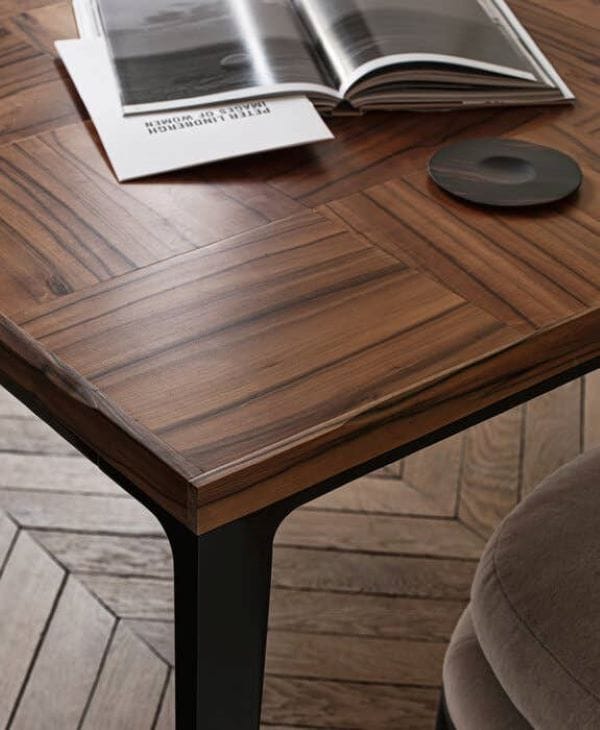 Квадратный деревянный обеденный стол Maxalto ARCH-00038661 - Вид №3