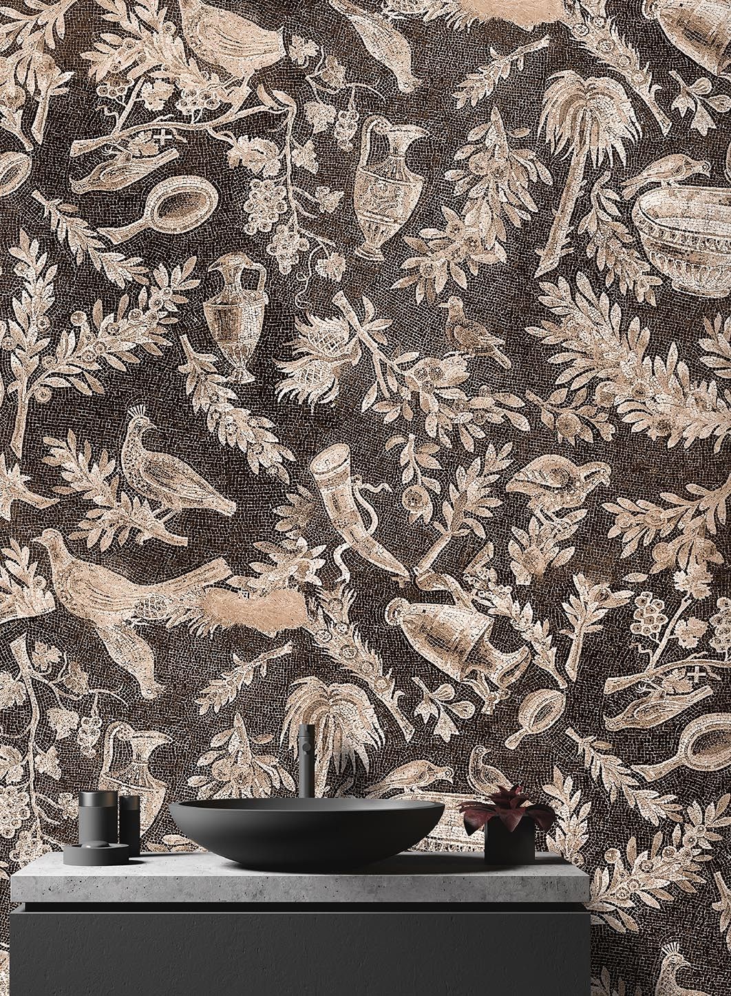 Классические обои, ПВХ бесплатно, экологически чистые, моющиеся WallPepper KRONOS ARCH-00049085 - Вид №1