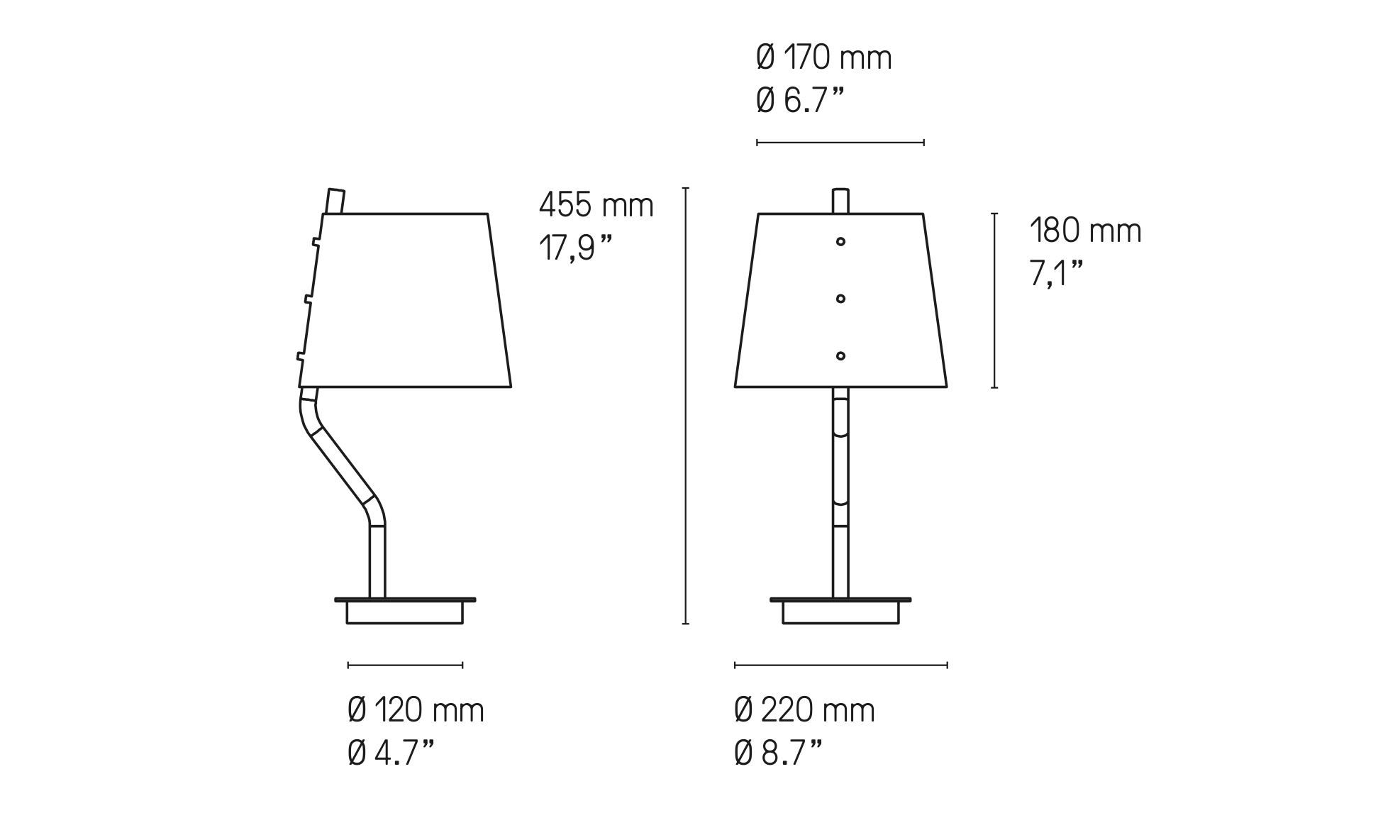 Латунная настольная лампа CVL Luminaires Couture ARCH-00066450 - Вид №5