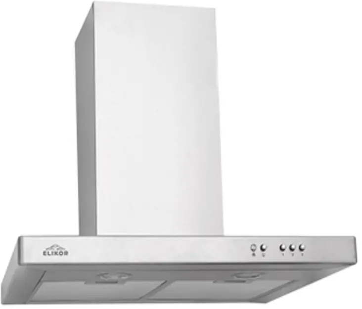 91655158 Вытяжка Elikor Квадра 60 см белый STLM-0883620