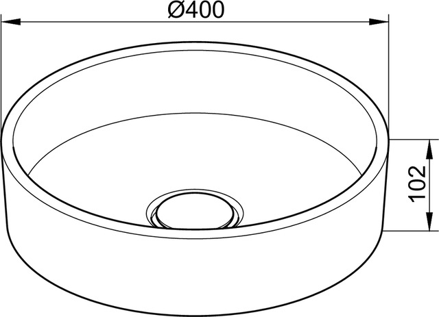 32880310400 Керамический умывальник KEUCO Stageline - Вид №3