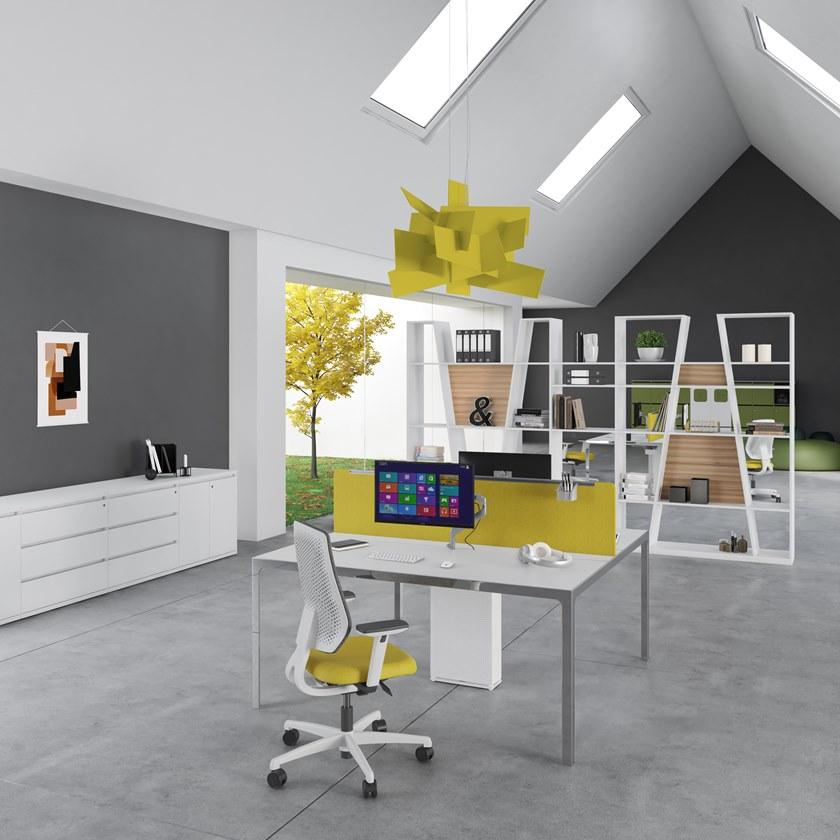 ESTEL GROUP Рабочее место с разделительными панелями More sun-id-1456350 - Вид №6