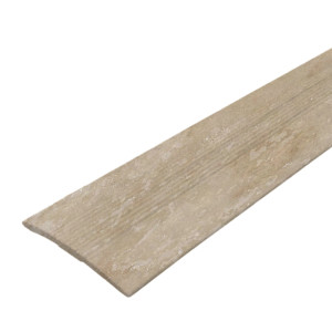 Порог алюминиевый STELLA АЛ 125 Д39 0,9 Травертин (упак. 10 шт.)