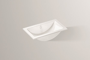 2250700401 Раковина, встраиваемая под столешницу, ub.r585, белая, противомикробное Alape серия R