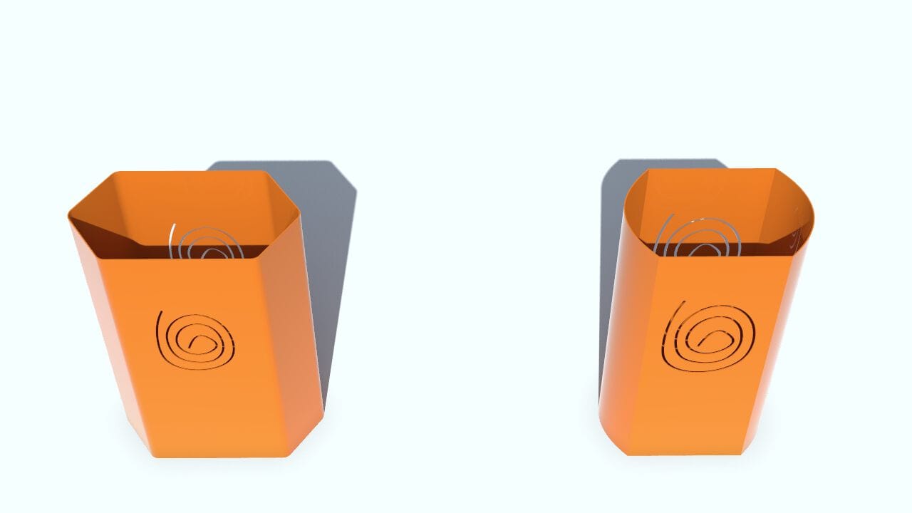 Наружные металлические стойки для мусора CITYSì IMPRONTA ARCH-00077515 - Вид №12