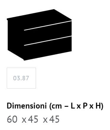Деревянный ящик с хрустальным покрытием Bontempi Casa ENEA ARCH-00109607 - Вид №6