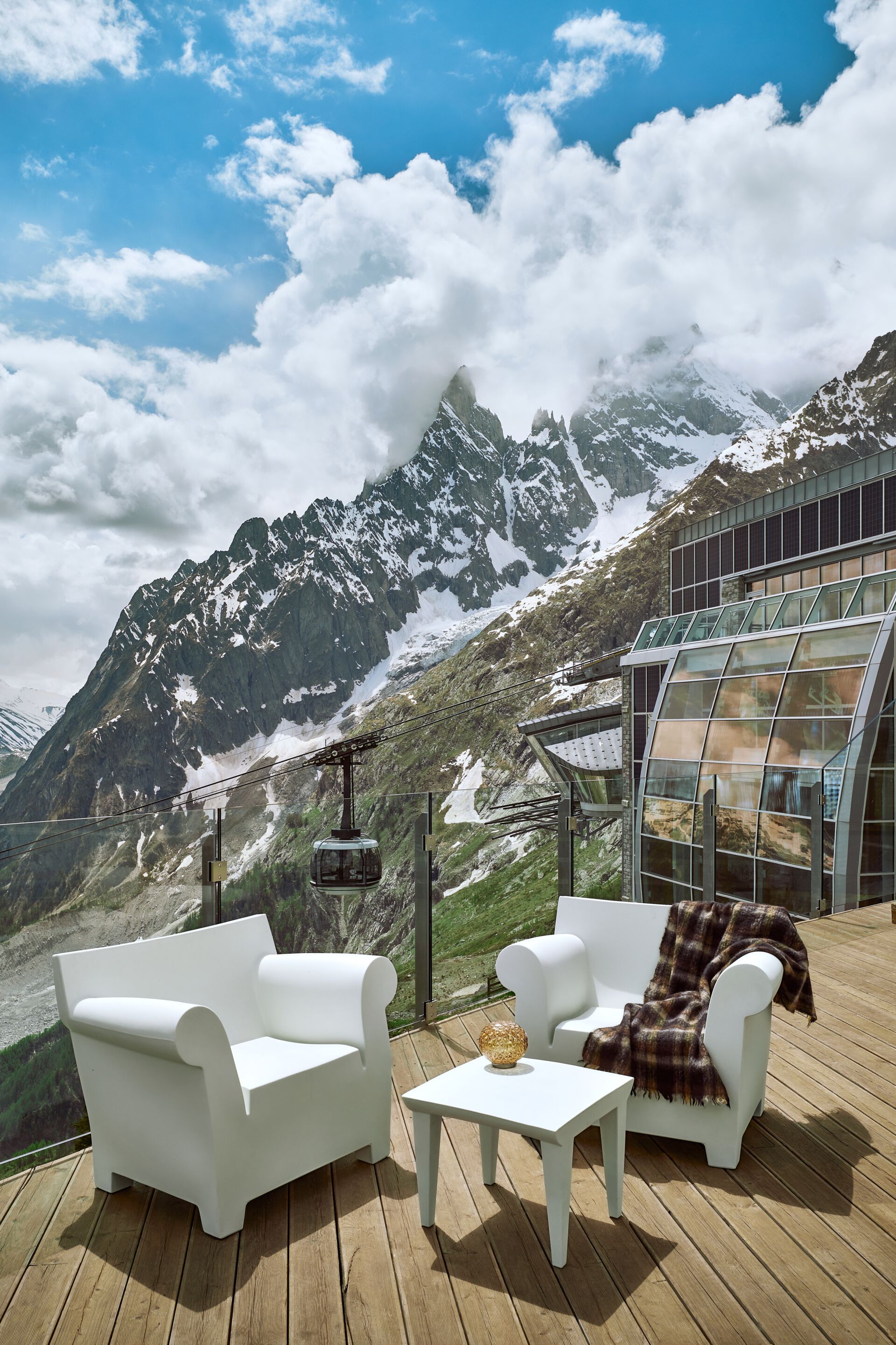 Квадратный садовый стол из полиэтилена Kartell Bubble ARCH-00089617 - Вид №6