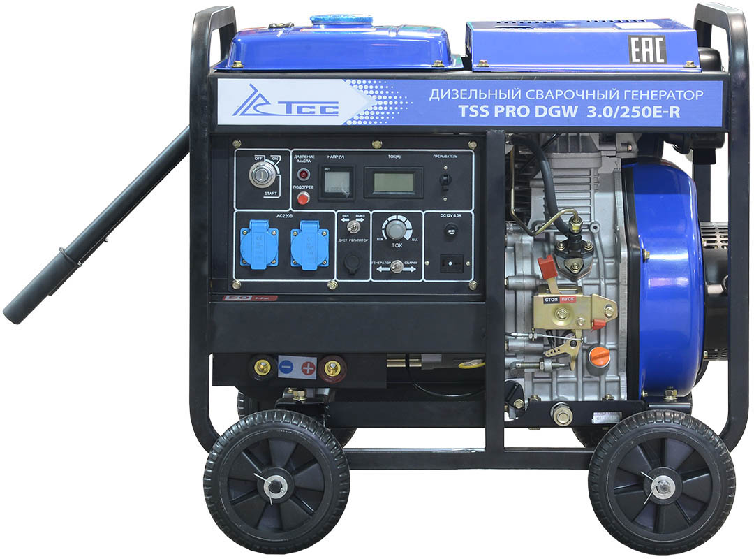 Электрогенератор  дизельный  ТСС PRO DGW 3.0/250E-R 9154285 STDN-0115826 - Вид №1