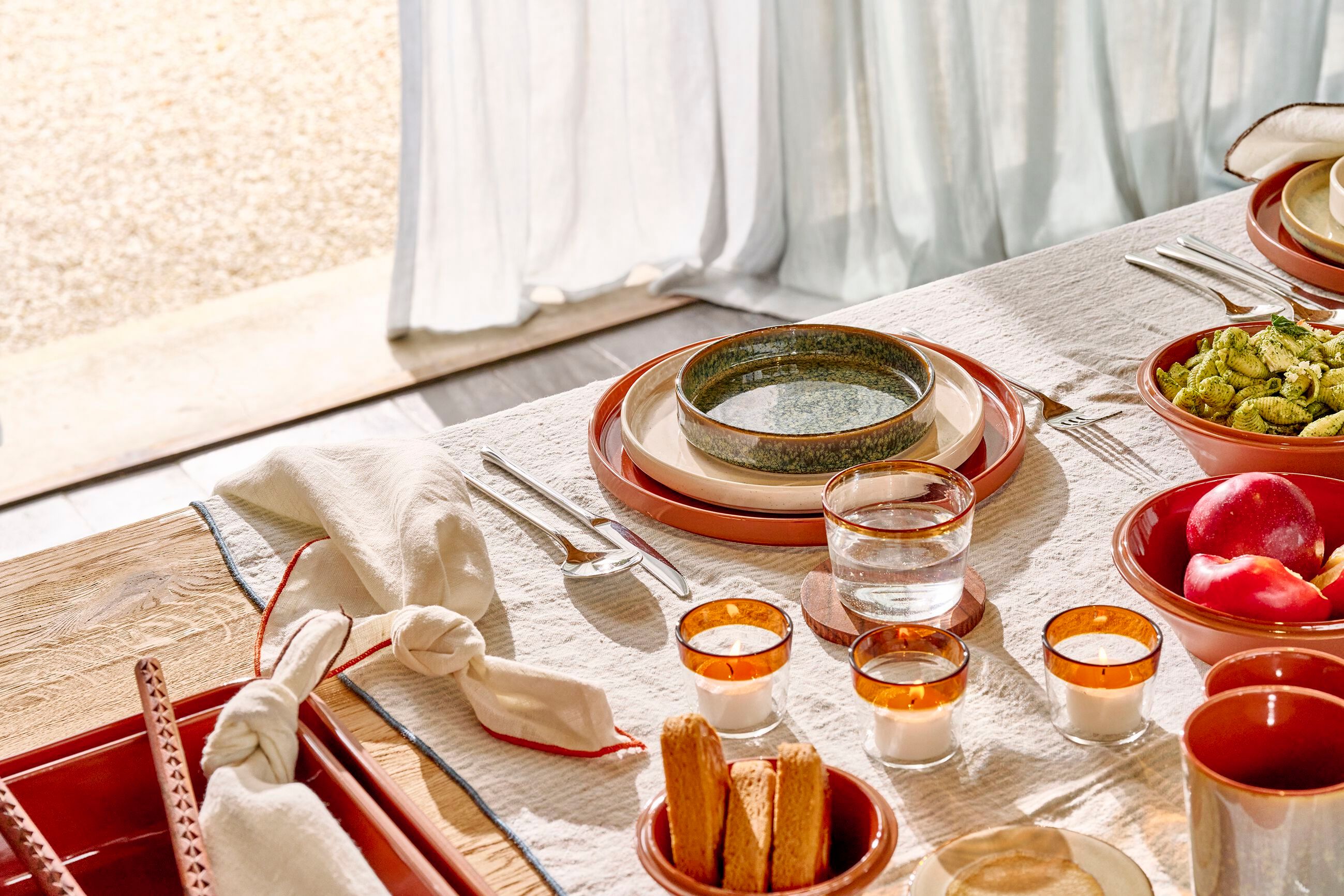 Фарфоровая тарелка с круглым дном POMAX Rasa ARCH-00102510 - Вид №13