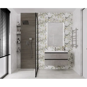 92055567 Настенная плитка Laparet Elise х9999308125 80x40см цвет белый STLM-1523951