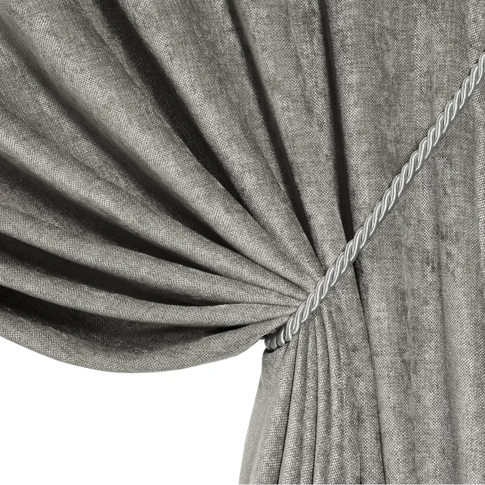 Ткань 1 м/п Однотонный шенилл 300 см цвет серый GARDEN STLM-2206992 - Вид №3