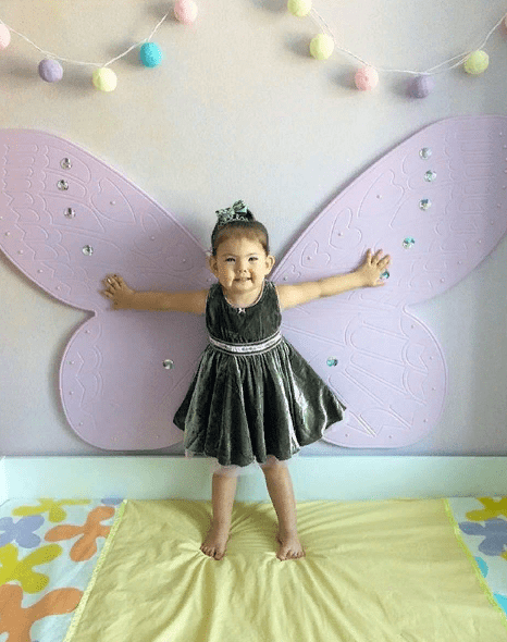 Панно детское настенное "Бабочка" МАНДАРИН ЗЕФИР 178696 Розовый Santreyd  - Вид №3