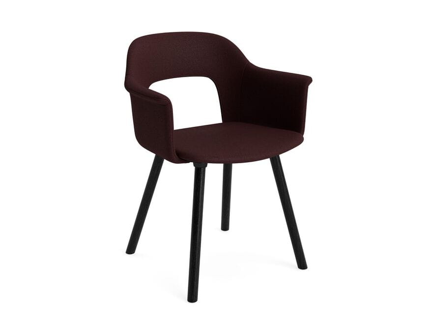 Мягкое кресло с открытой спинкой с подлокотниками Hay макет ARCH-00068393 - Вид №45