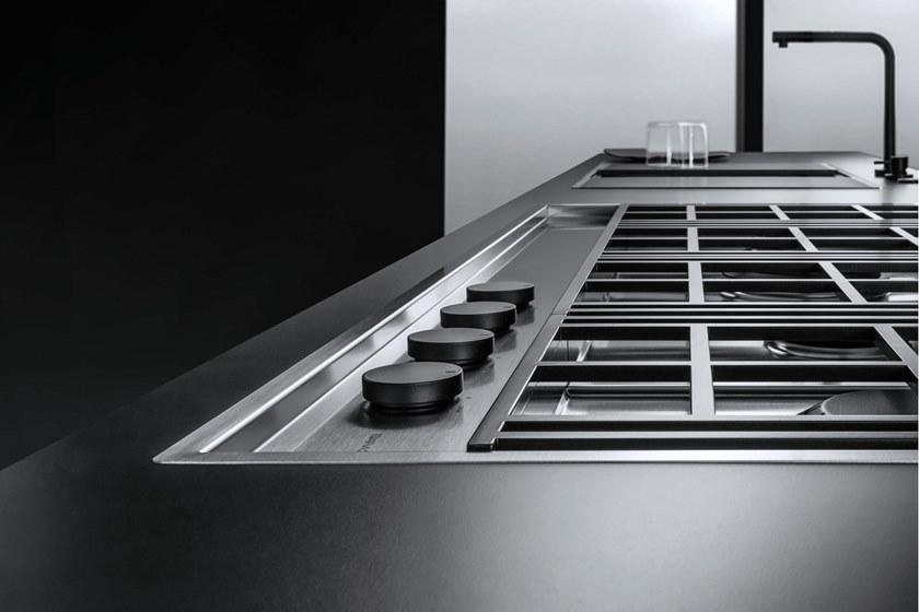 Газовая плита из нержавеющей стали Lab evolution 1ple3d Santreyd - Вид №3