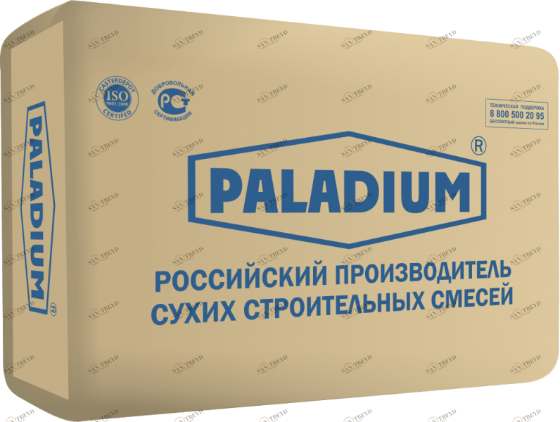 PL-102/48 Плиточный клей PalafleХ-102, 48 кг Paladium 