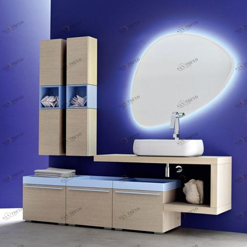 Зеркало с LED-подсветкой S102 Arbi STONE (105 см) Зеркала