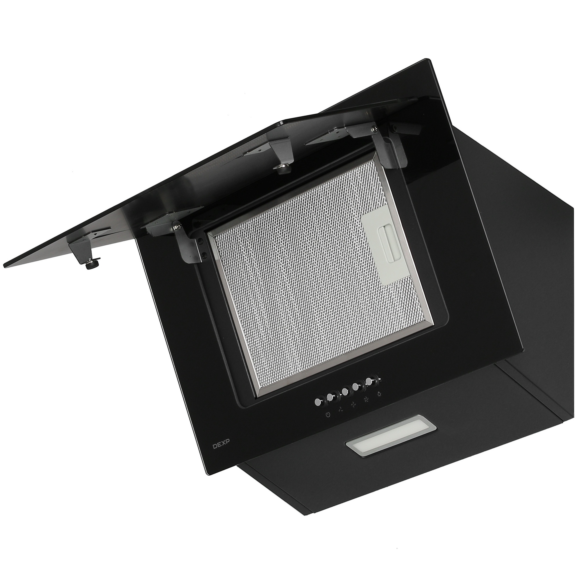 5410058 Вытяжка наклонная DEXP YC50B черный/черный STDN-0079377 - Вид №2