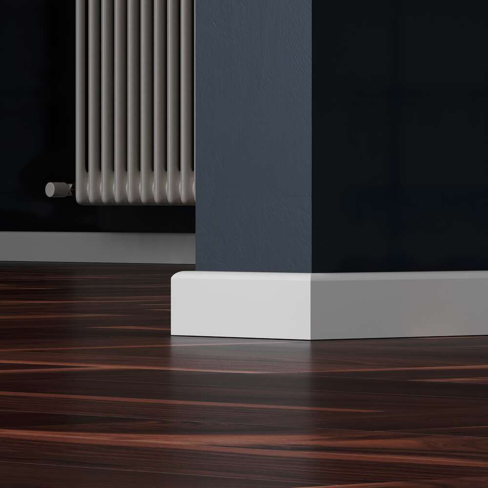 Плинтус напольный полистирол PS81402.001 HANNAHHOLZ  - Вид №2