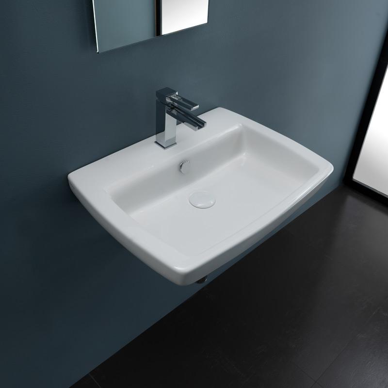 BRLAV8021 Подвесная раковина настенная GSG CERAMIC BRIO - Вид №2