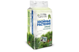 16267493 Прессованный грунт для хвойных растений 25 л ТП0101ROB04 Робин Грин