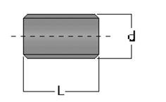 SANIT 670603 Двойной ниппель, PVC-U  - Вид №1