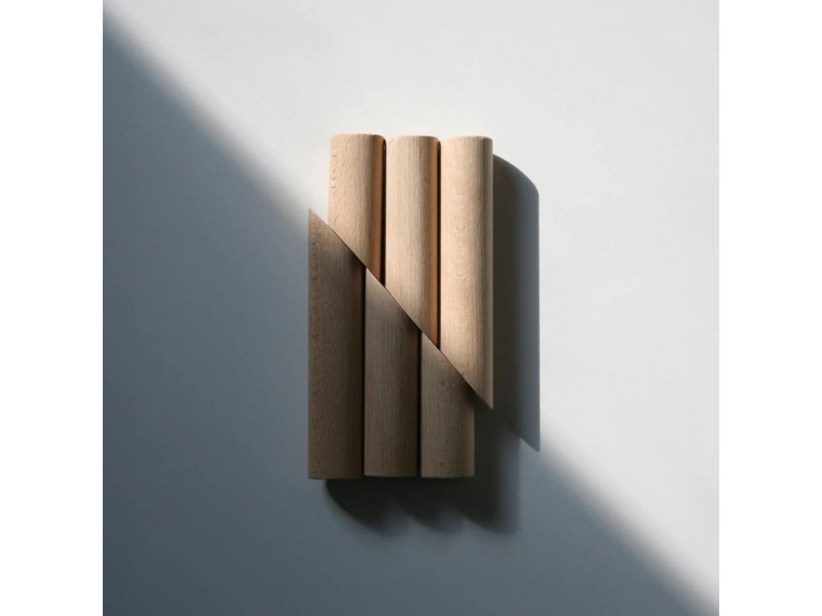 Настенная вешалка из ясеня We Do Wood DREI ARCH-00115880 - Вид №7