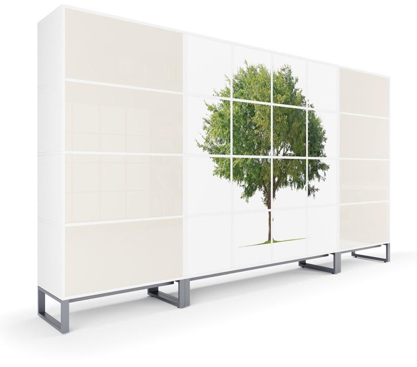 FURNIKO Высокий офисный шкаф Pluris sun-id-1447751 - Вид №1