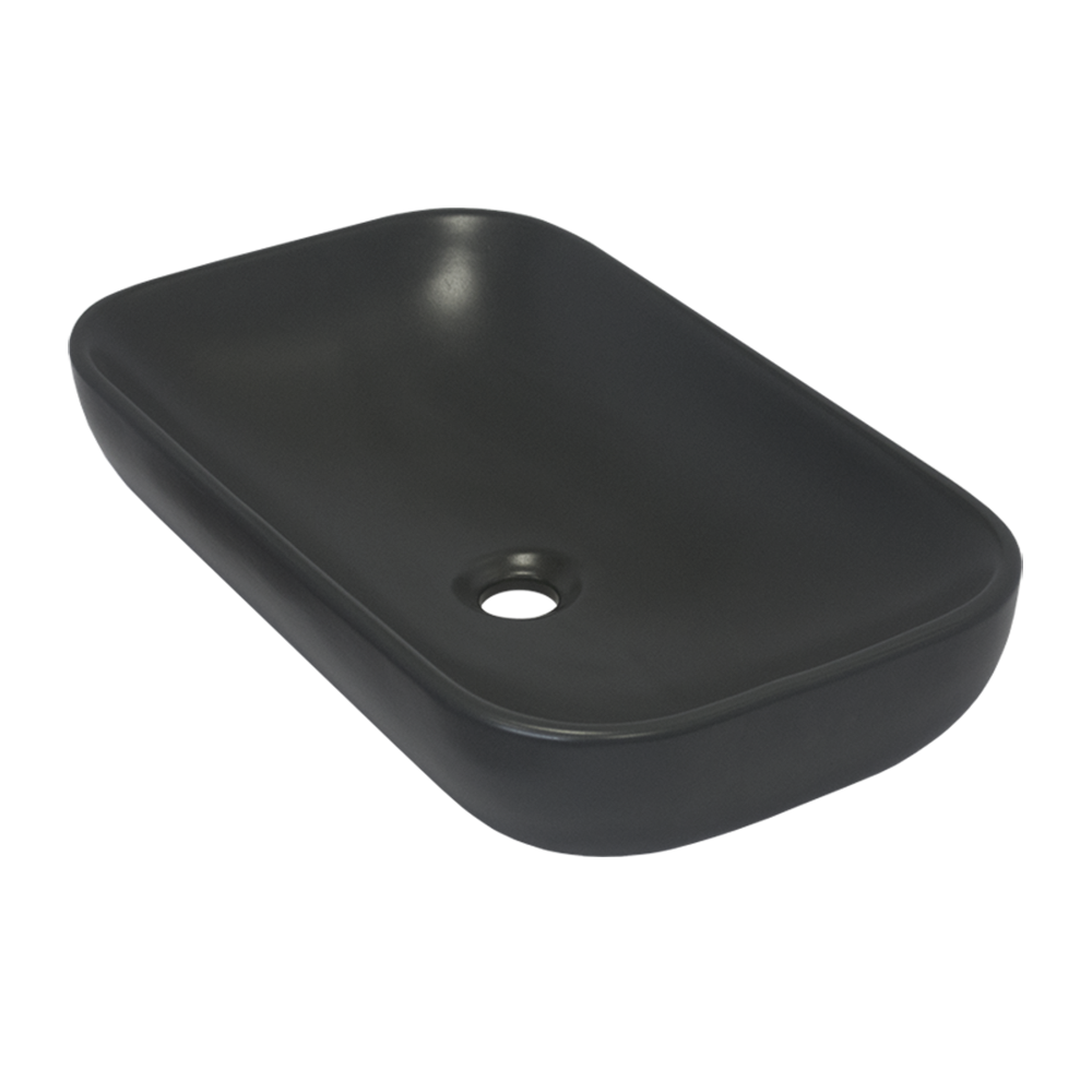 INFSLWB25 Накладной умывальник 60 Color Grey Stone SANITA LUXE Infinity - Вид №1