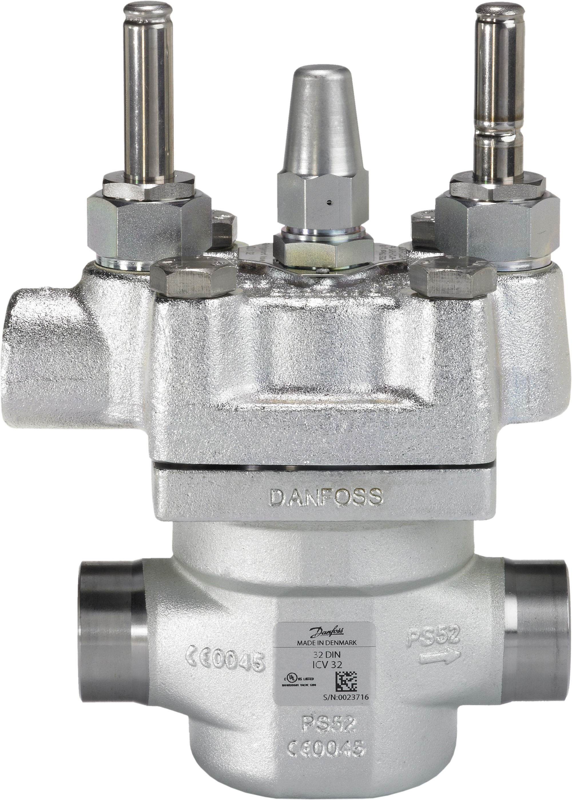 Danfoss ICLX — двухступенчатые клапаны ICLX 150 (D 150) Клапан соленоидный 027H7167  - Вид №3