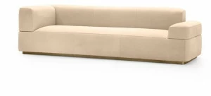 Aston Martin 3-х местный диван из нубука V255