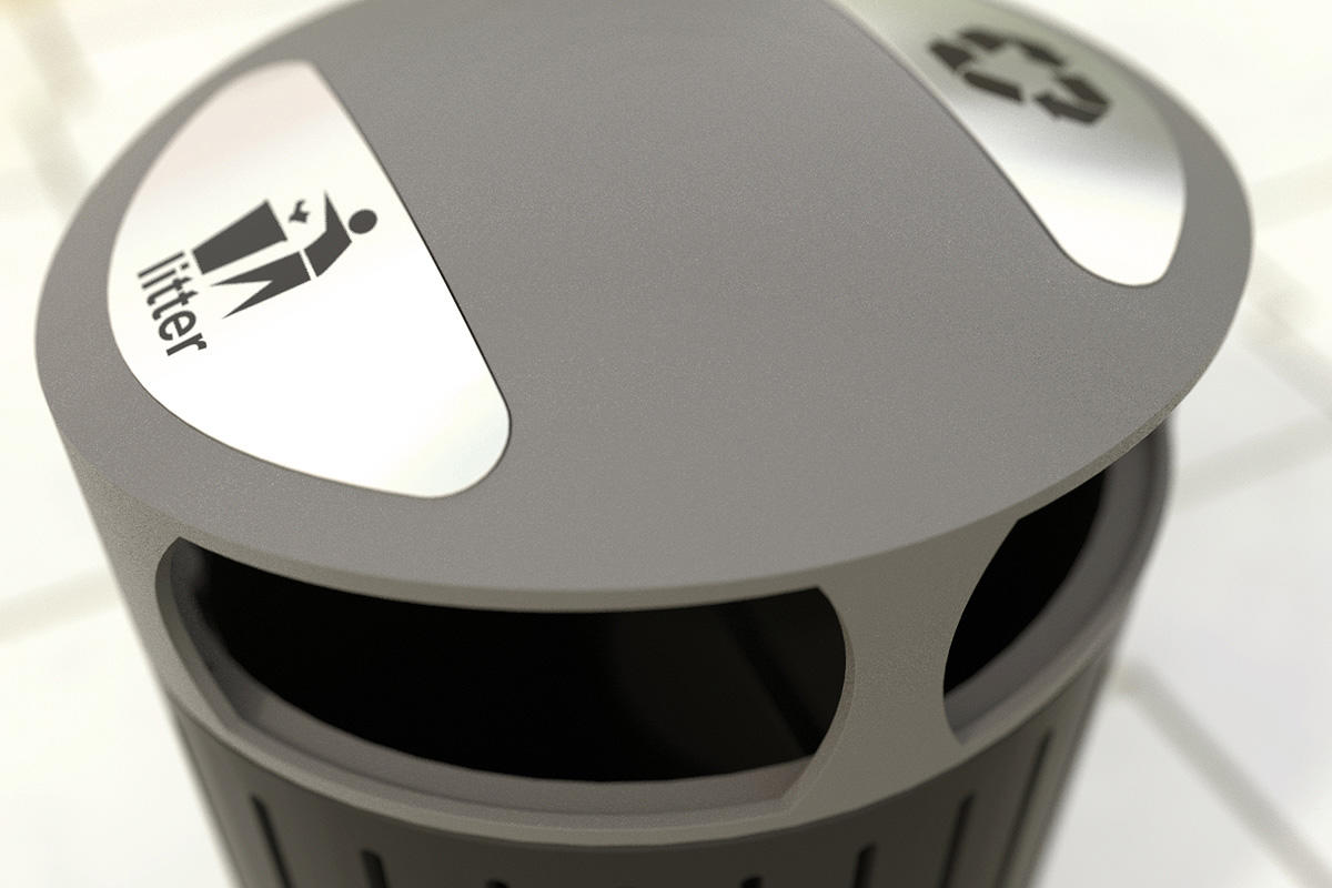 FSRT173 Отправка мусора и контейнер для вторичной переработки  Forms-surfaces  - Вид №9