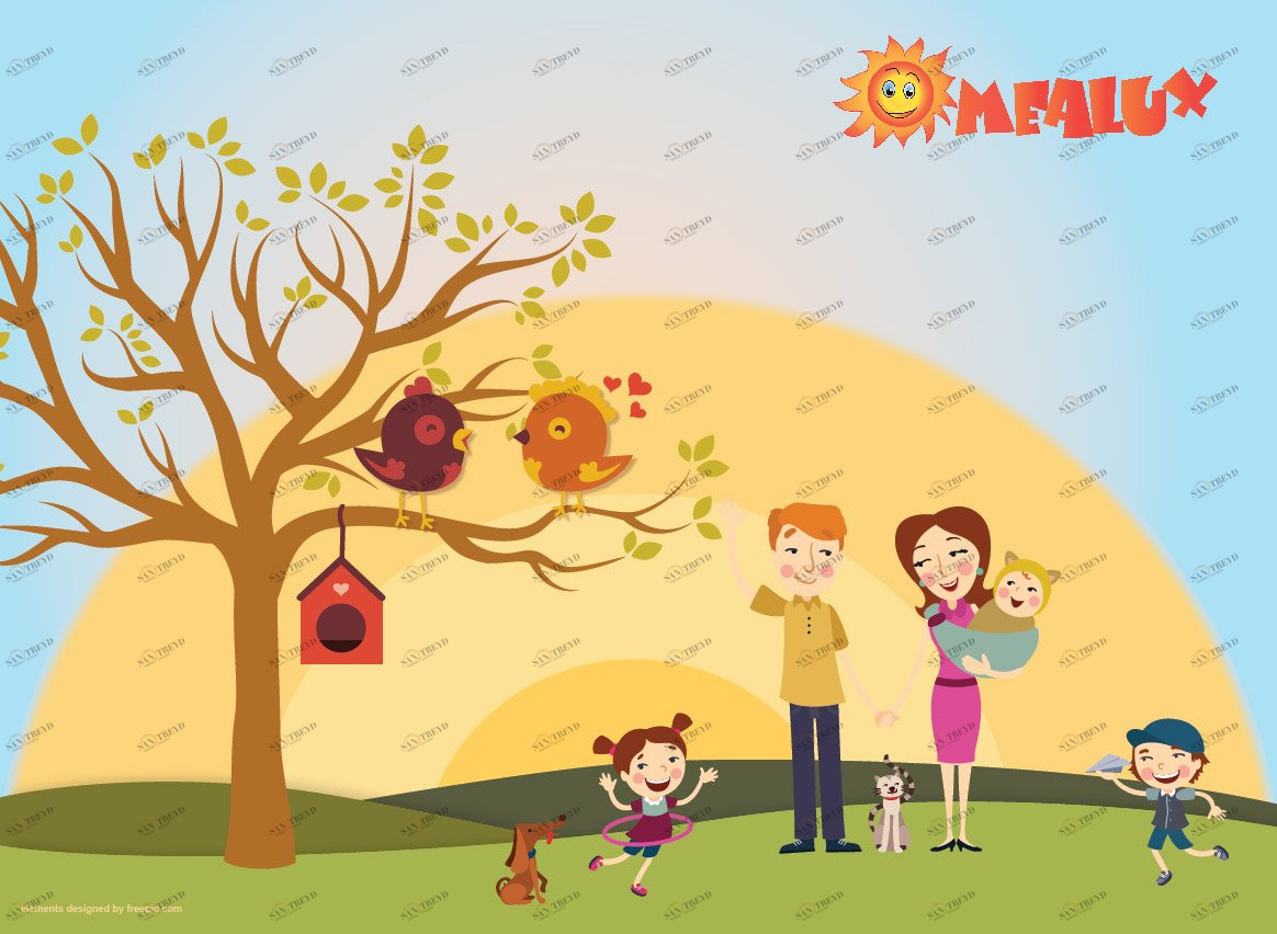 Настольное покрытие MEALUX EVO  261342 Голубой Santreyd 