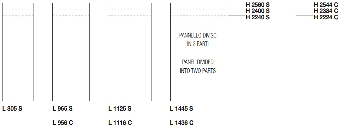 MisuraEmme Лакированный шкаф с раздвижными дверцами Misuraemme sun-id-1404404 - Вид №2