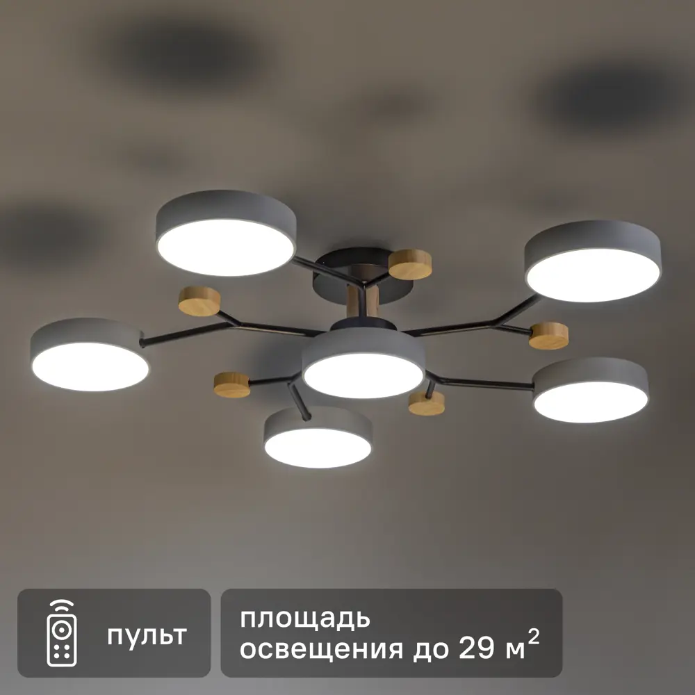 Люстра Ritter Scandia с дистанционным управлением и регулируемой подсветкой 89195496