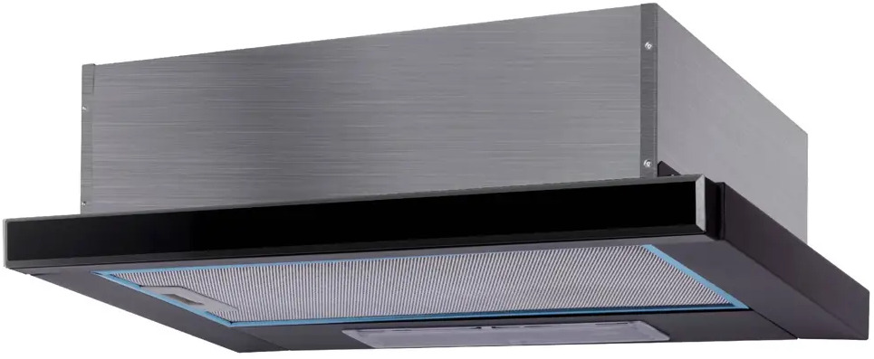 91230676 Встраиваемая вытяжка Korting KHP 6501 GN 59.8 см цвет черный STLM-0874989